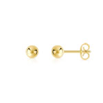 Boucles d'oreilles or 375 jaune - vue 1