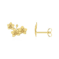 Boucles d'oreilles or 375 jaune
