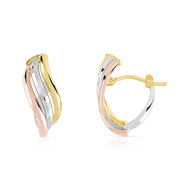 Boucles d'oreilles 3 ors 375