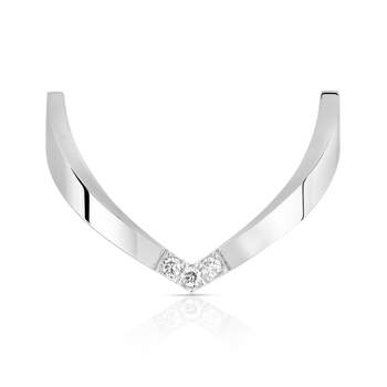 375 white gold diamond ring