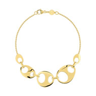 Bracelet or 375 jaune