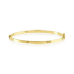 Bracelet jonc or 375 jaune - vue 1