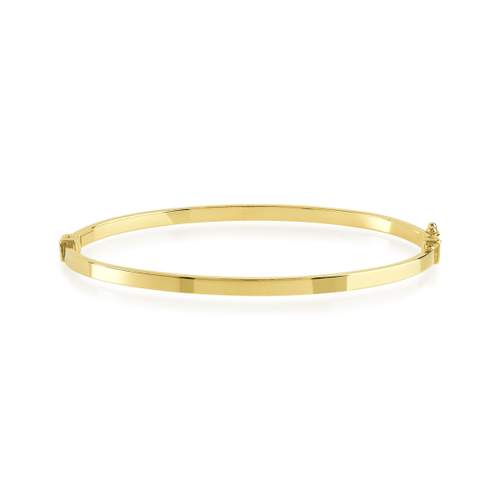 Bracelet jonc or 375 jaune