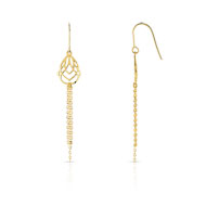Boucles d'oreilles or 375 jaune