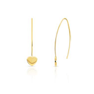 Boucles d'oreilles or 375 jaune