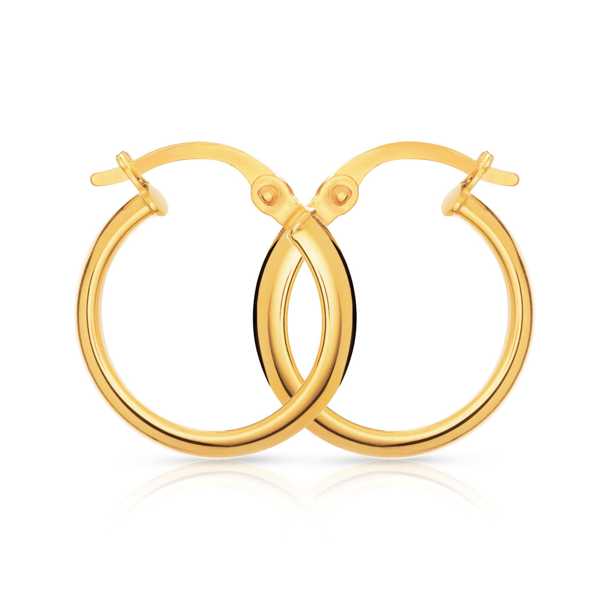 Creoles or 375 jaune - vue V1