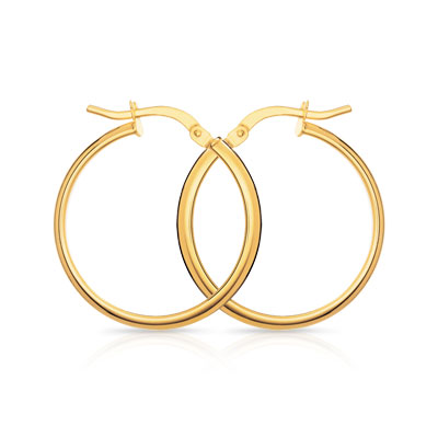 Creoles or 375 jaune - vue V1