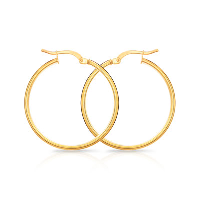 Creoles or 375 jaune - vue V1