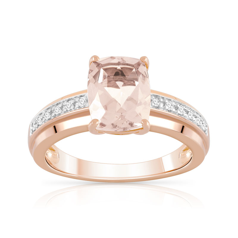 bague or blanc morganite bague or blanc morganite