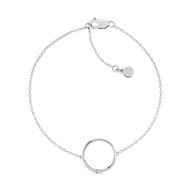 Bracelet or 375 blanc diamant