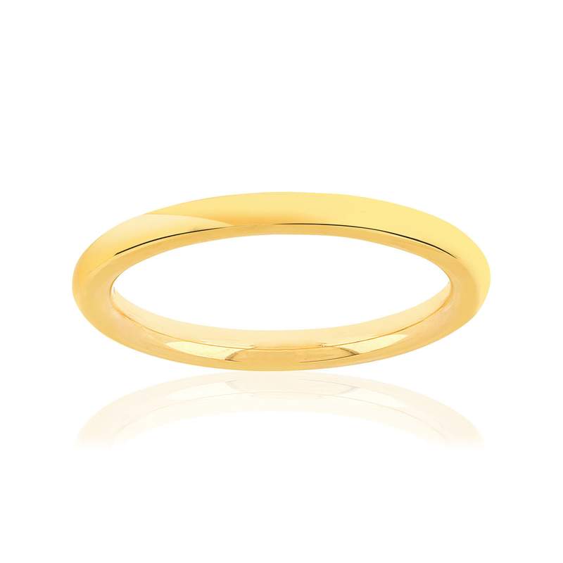 Alliance or jaune 750 - vue 1