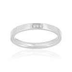 Alliance or blanc diamants - vue 1