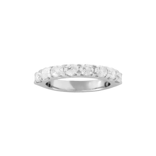 White gold diamond wedding band