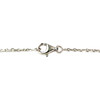Collier or blanc diamants 42 cm - vue V3