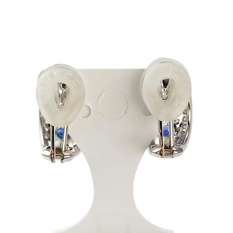 Bo or 750 blanc saphir diamant - vue 3