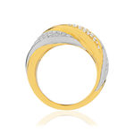 Bague 2 ors 750 diamant - vue 2