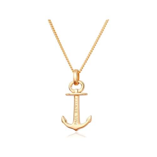 Paul Hewitt ketting van verguld 925 zilver, 44 cm