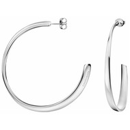 Créoles Calvin Klein acier