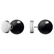 Boucles d oreilles Calvin Klein acier onyx