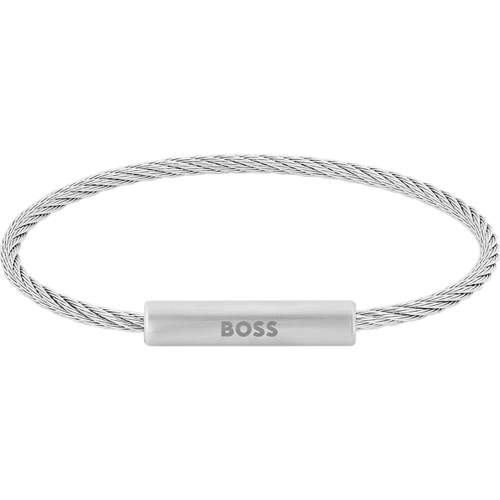 Bracelet homme Boss acier 19,5 cm