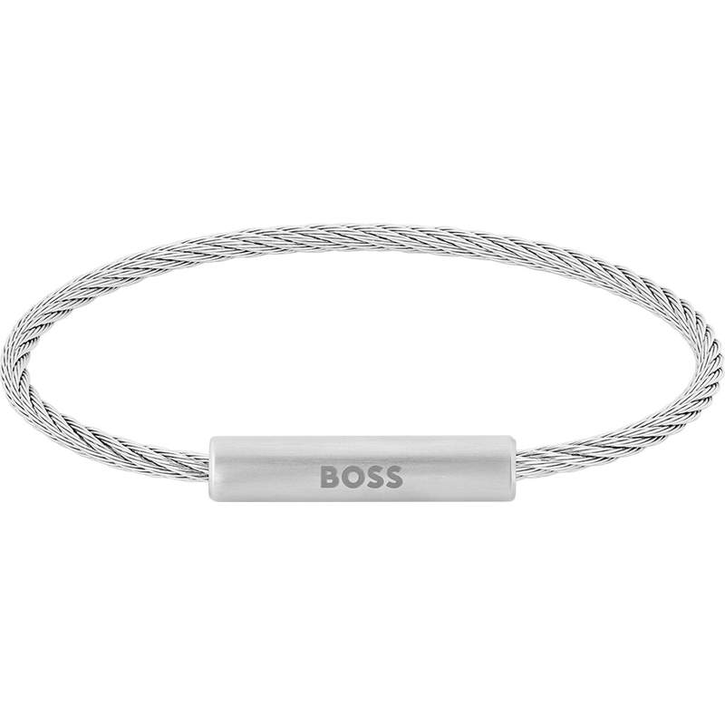 Bracelet homme Boss acier 19,5 cm - vue 1