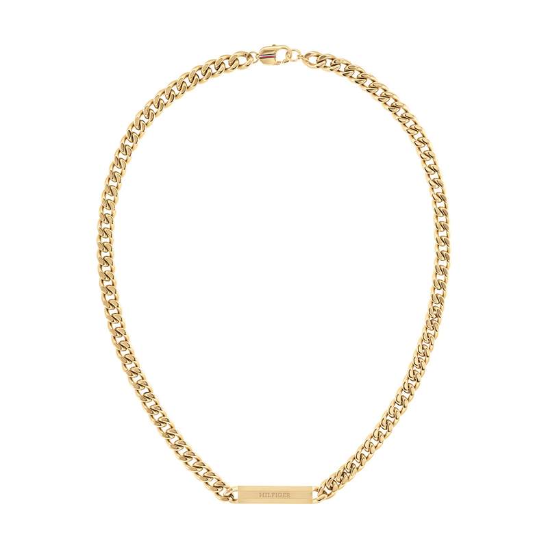 Collier TOMMY HILFIGER acier doré - vue 1