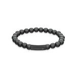Bracelet TOMMY HILFIGER acier noir - vue 1