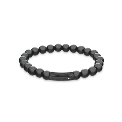 Bracelet TOMMY HILFIGER acier noir - vue 1