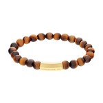 Bracelet TOMMY HILFIGER acier marron - vue 1