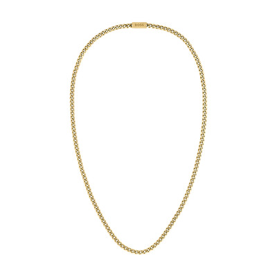 Collier BOSS acier doré