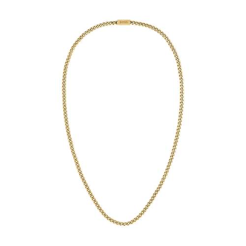 Collier BOSS acier doré