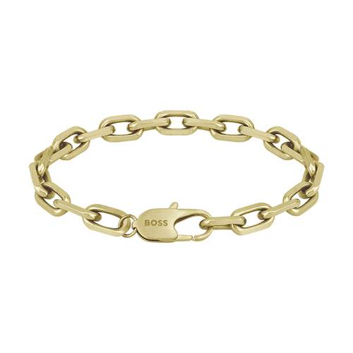 BOSS gold-plated steel bracelet
