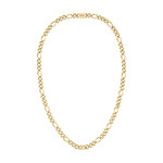 Collier BOSS acier doré - vue 1