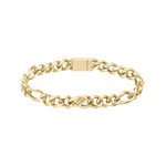 Bracelet BOSS acier doré 17,5 cm - vue 1
