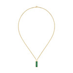 Collier LACOSTE acier doré - vue 1