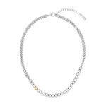 Collier LACOSTE acier - vue 1