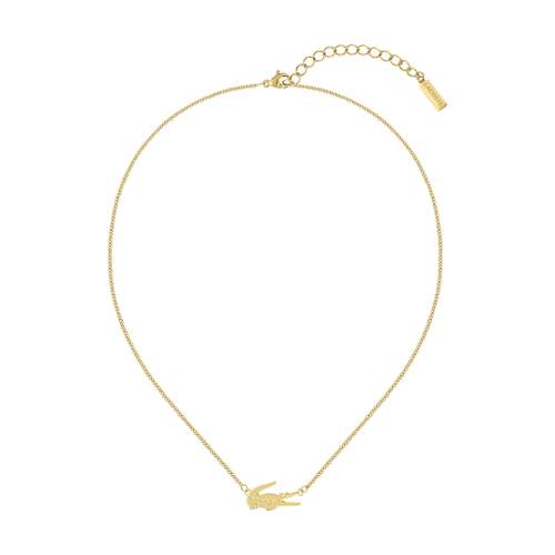 Collier LACOSTE acier doré