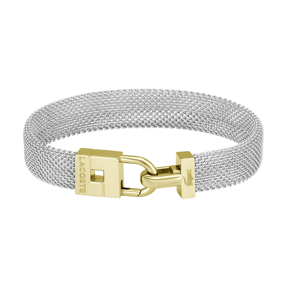 Bracelet LACOSTE acier doré