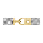 Bracelet LACOSTE acier doré - vue D1
