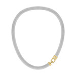 Collier LACOSTE acier doré - vue 1