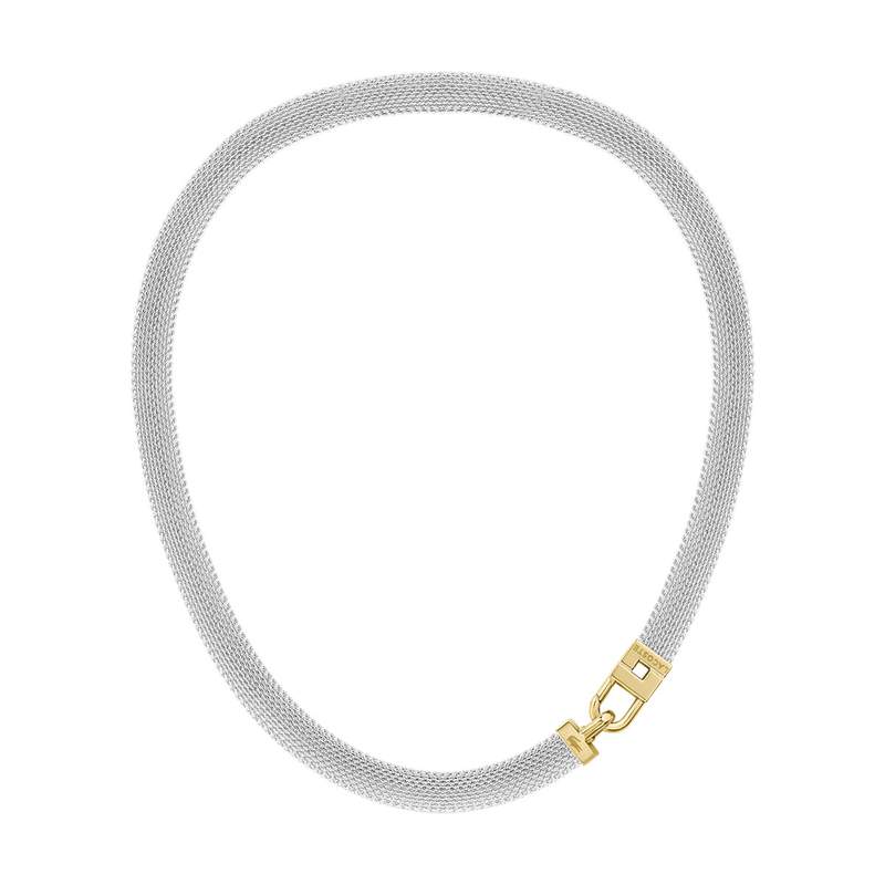 Collier LACOSTE acier doré - vue 1