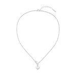 Collier LACOSTE acier - vue 1