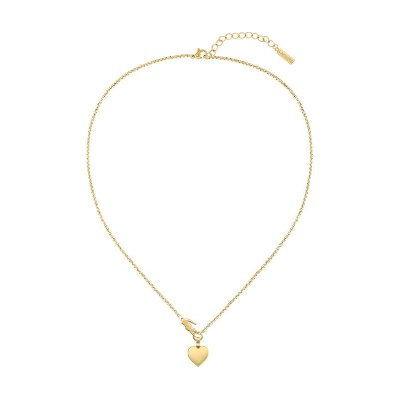 Collier LACOSTE acier doré - vue 1