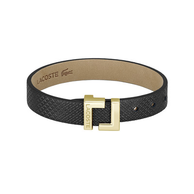 Bracelet LACOSTE cuir doré - vue 1