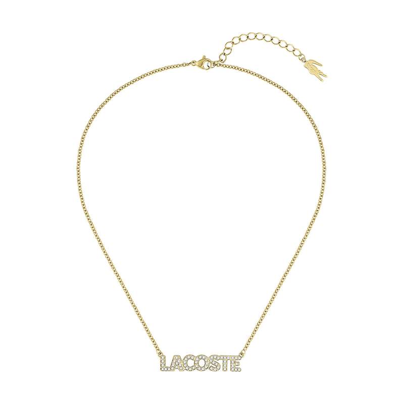 Collier LACOSTE acier doré - vue 1