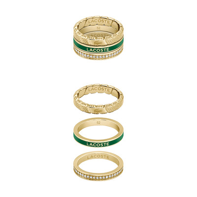 Bague LACOSTE  acier bicolore - vue 1