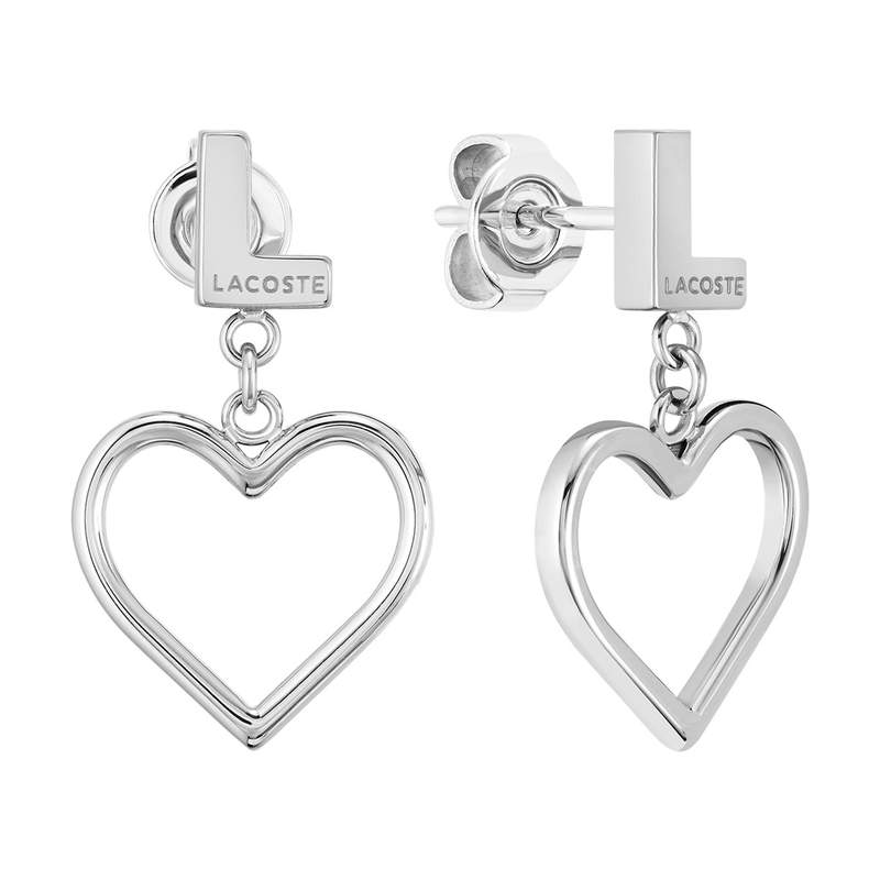 Boucles d'oreilles LACOSTE acier - vue 1