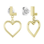 Boucles d'oreilles LACOSTE acier doré - vue 1