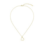 Collier LACOSTE acier doré - vue 1