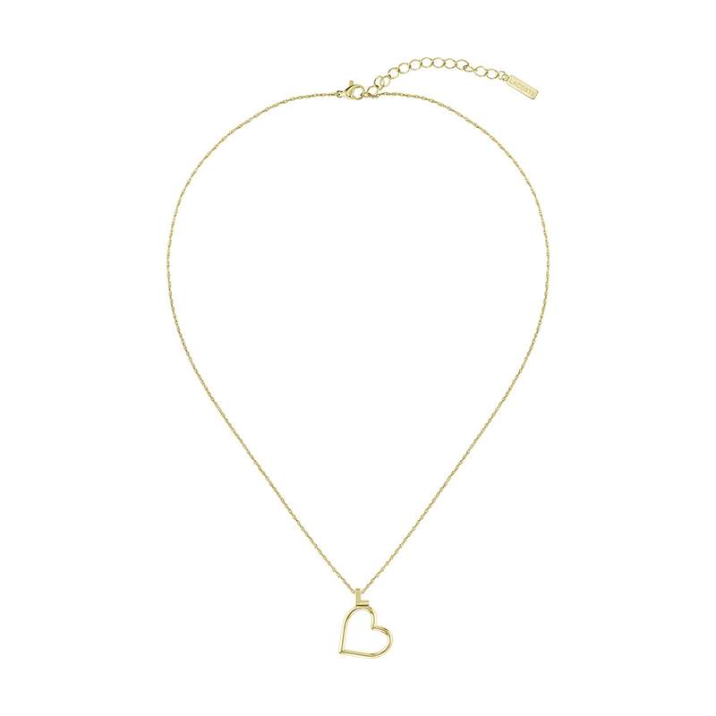 Collier LACOSTE acier doré - vue 1